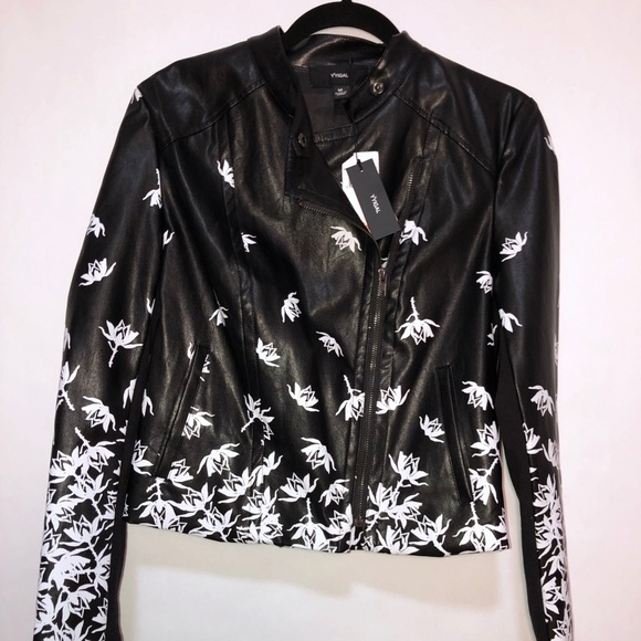 NWT Leather Jacket - Picture 2 of 5